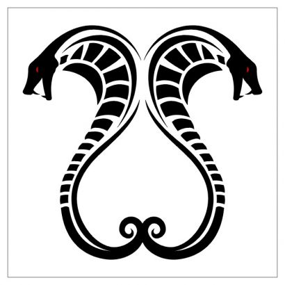 Tribal Snake Image Tat